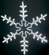 Большая Снежинка LED (95x95 см, белый) [501-333]