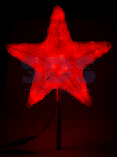 Звезда акриловая (80 см, красный) [513-482]