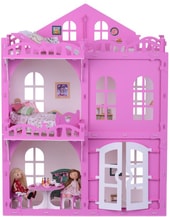 Дом Элизабет с мебелью 000290 (белый/розовый)