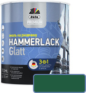 Hammerlack на ржавчину гладкая RAL6005 (750 мл, зеленый мох)