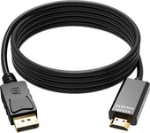 DisplayPort – HDMI UltraHD 4K 1.8 м