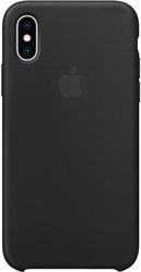 Silicone Case для iPhone XS Black