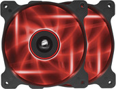 Air AF120 LED Red Quiet Edition Twin Pack (CO-9050016-RLED)