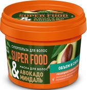 Superfood Авокадо & миндаль Объем и сила 100 мл