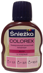 Colorex 0.1 л (№32, бордовый)