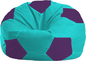 Мяч М1.1-285 (бирюзовый/фиолетовый)