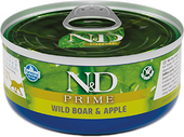 N&D Prime Wild Boar & Apple (с диким кабаном и яблоком) 70 г