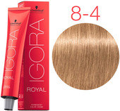 Professional Igora Royal Permanent Color Creme 8-4 60 мл