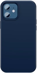 Liquid Silica Gel для iPhone 12/12 Pro (синий)