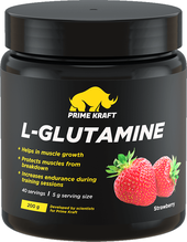 L-Glutamine (200г, клубника)