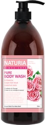 Гель для душа Naturia Pure Body Wash Rose & Rosemary 750 мл