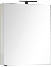 Шкаф с зеркалом Алвита 70 (крем) [183980+178249]