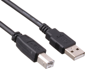 USB Type-A - USB Type-B EX138939RUS (1.8 м, черный)