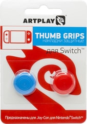 Thumb Grips для Nintendo Switch (2 шт., красный/синий)