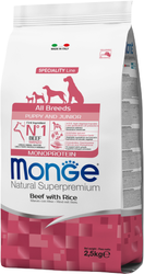 All Breeds Puppy & Junior Monoprotein Beef with Rice (для щенков всех пород с говядиной и рисом) 2.5 кг
