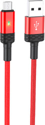 BU30 USB Type-A - microUSB (1.2 м, красный)