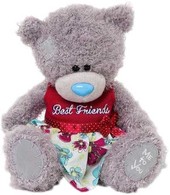 Мишка Teddy в красном платье Best Friends (20 см) [G01W3546]
