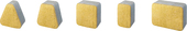 Носталит Классическая 18x12x6 (белый/желтый/бежевый/рубиновый)
