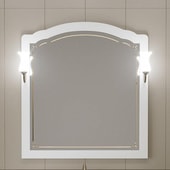 Зеркало Лоренцо 100 Z0000008465 (белый)