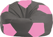 Мяч Стандарт М1.1-364 (темно-серый/розовый)