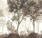 Рисованный лес 4 270x300