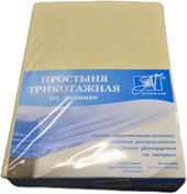 Трикотажная на резинке 180x200 ПТР-КРЕМ-180(180) (кремовый)