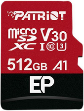 microSDXC EP Series PEF512GEP31MCX 512GB (с адаптером)