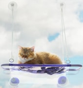 Cat Window Perch (фиолетовый)