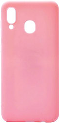 Matte для Samsung Galaxy A20 (розовый)