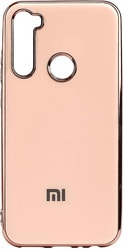 Plating Tpu для Xiaomi Redmi Note 8T (розово-золотой)