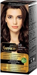 Hair Happiness Стойкая 5.0 светло-каштановый