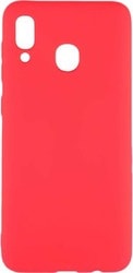 Deep matte для Samsung Galaxy A20/A30 (красный)