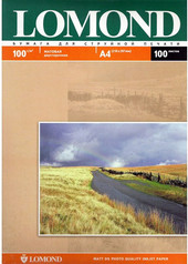 матовая двусторонняя A4 100 г/кв.м. 100 листов (0102002)