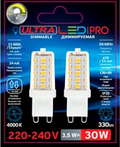 LED G9 3.5 Вт 4000 К Dim (2 шт)