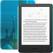 Kindle Kids 2022 (бирюзовый, с обложкой Ocean Explorer)