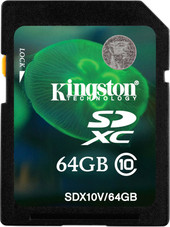 SDXC (Class 10) 64GB (SDX10V/64GB)