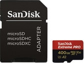 Extreme PRO SDSQXCZ-400G-GN6MA microSDXC 400GB (с адаптером)
