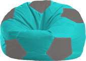 Мяч М1.1-292 (бирюзовый/серый)