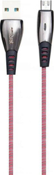 CB-12 USB Type A - microUSB (1 м, красный)