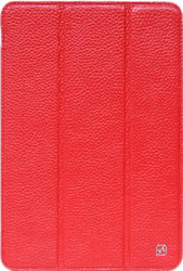 Litchi Real Leather для iPad Mini красный