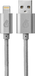 Cord USB Type-A - Lightning DC01CG01-I5 (1 м, серый)