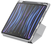 Minimalist Series Magnetic Case для Apple iPad 10.2 (светло-серый)