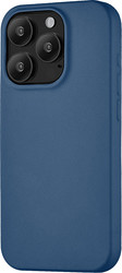 Capital Leather для iPhone 15 Pro (темно-синий)