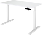Manual Desk 1380x800x18 мм (альпийский белый/белый)