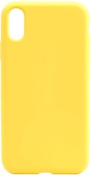 Soft-Touch для Apple iPhone XS Max (желтый)