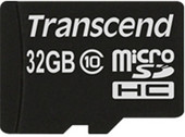 microSDHC Class 10 32 Гб + SD адаптер (TS32GUSDHC10)