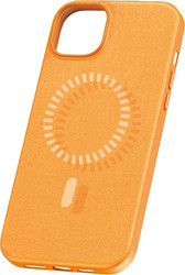 Fauxther Magnetic для iPhone 15 (оранжевый)