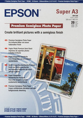 Premium Semigloss Photo Paper A3+ 20 листов (C13S041328)