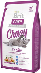 Care Cat Crazy I'm Kitten 2 кг