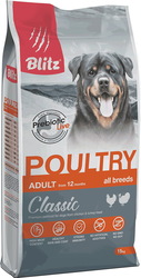 Classic Adult All Breeds Poultry (с домашней птицей для всех взрослых пород) 15 кг